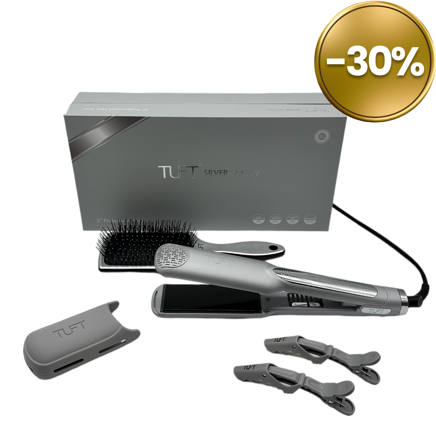 2" Silver Snow Diamond Plus Set